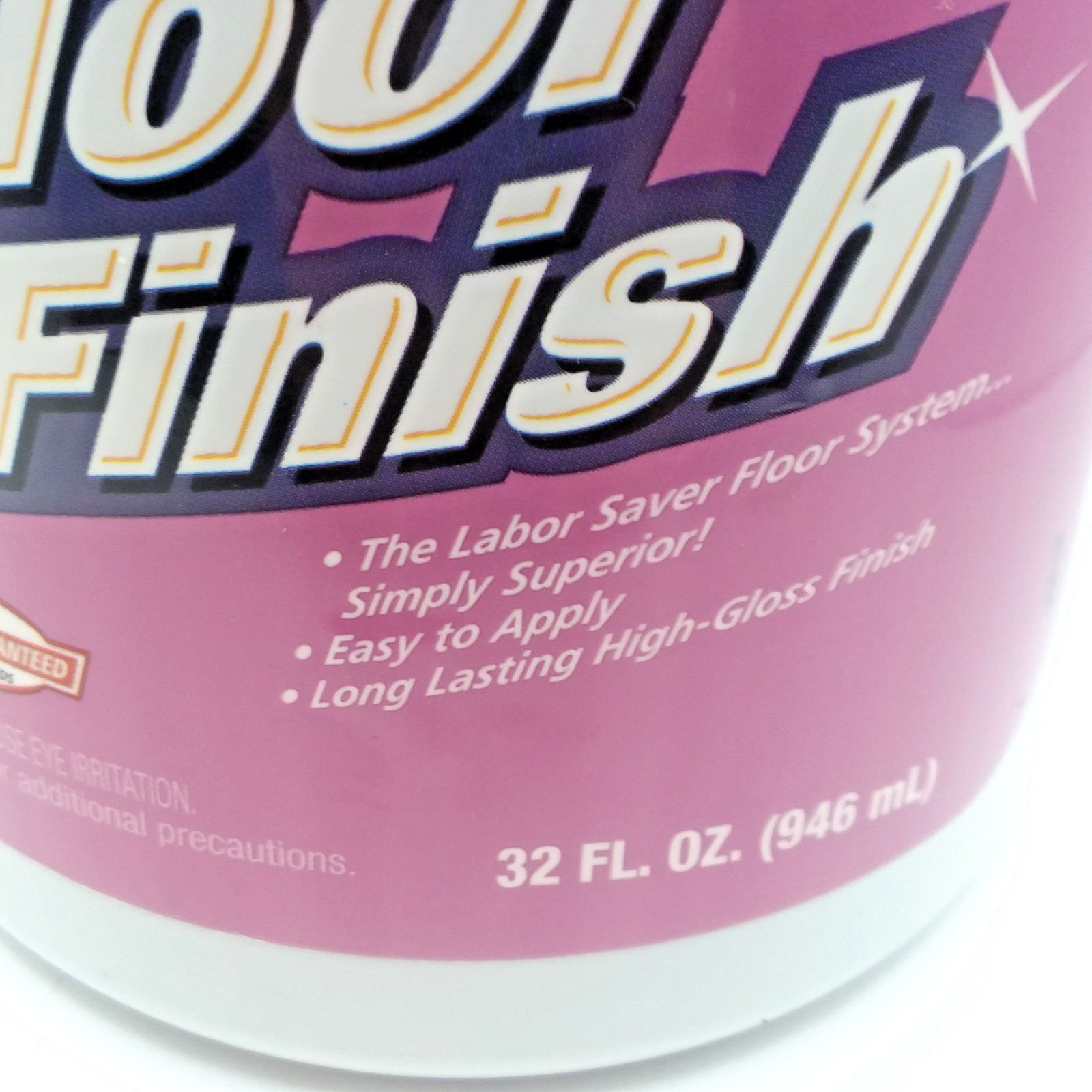 Fuller Brush Company Labor Saver Floor Finish 32oz Discontinued