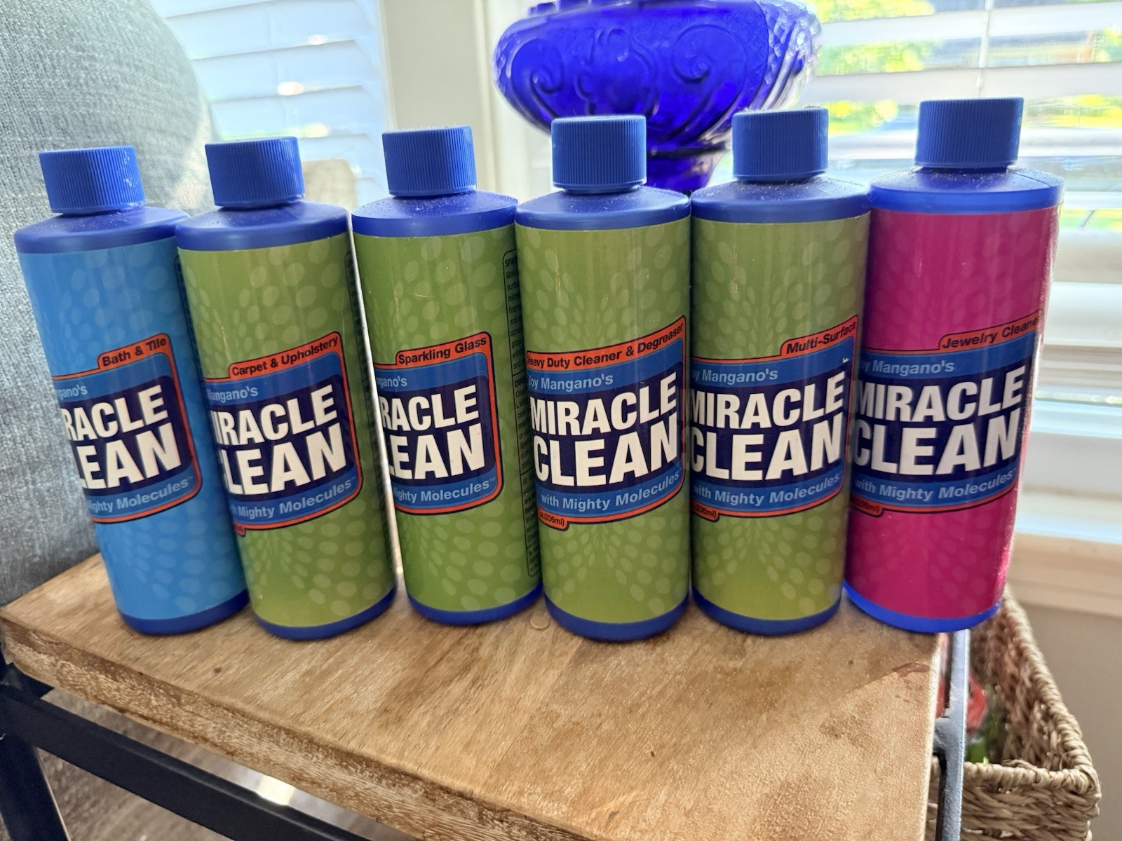 Multi Pack miracle clean with mighty molecules Lot Joy Mangano Cleaner Lot New