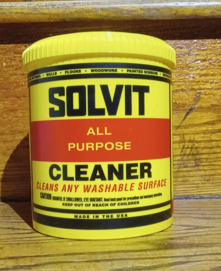 SOLVIT Chemical Company All Purpose Cleaner Pine Scent 2lb Yellow Con. Mad. Wis.