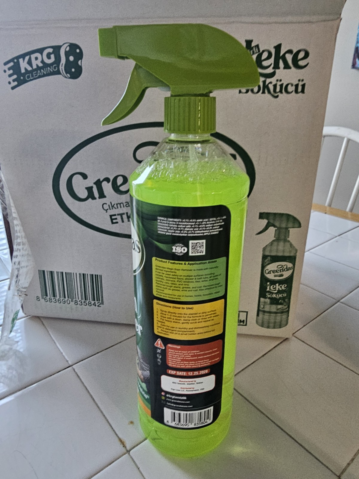 Greendas Nano Technology Stain Remover