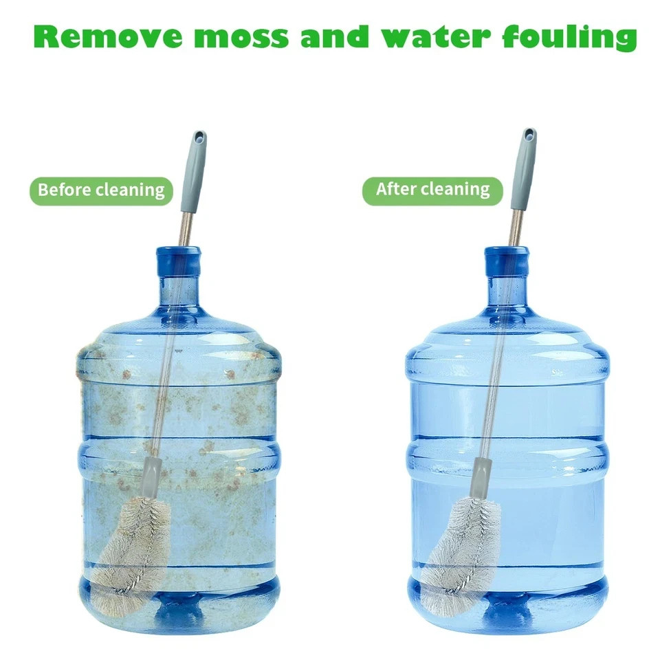 2pack Bucket Brush Kettle Brush Bottle Brush For Cleaning Extra Long Bottles Gal
