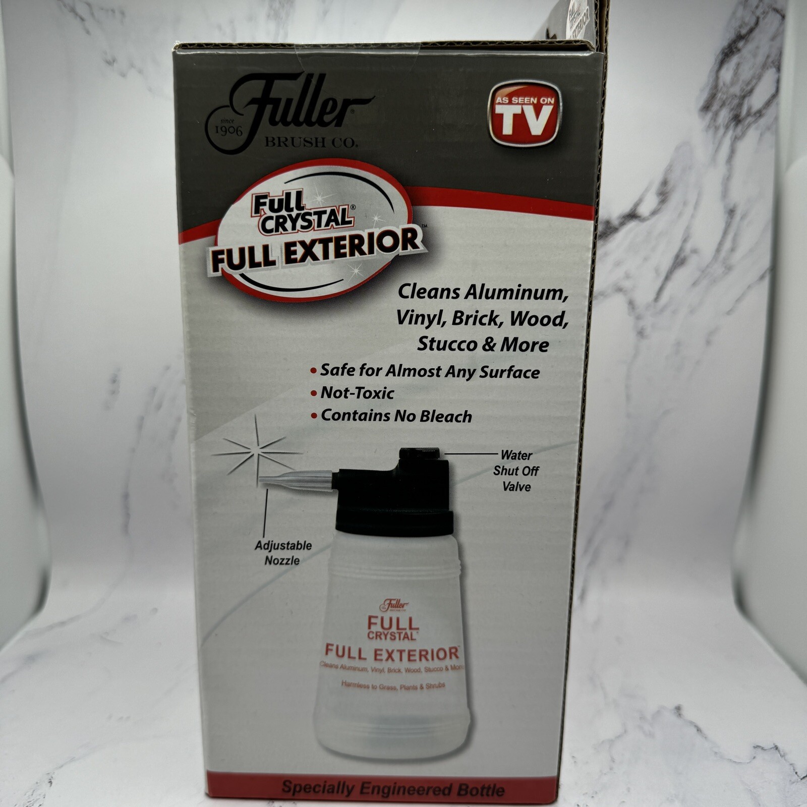Fuller Brush Co Full Crystal Full Exterior As Seen on TV Bottle 4 oz Powder