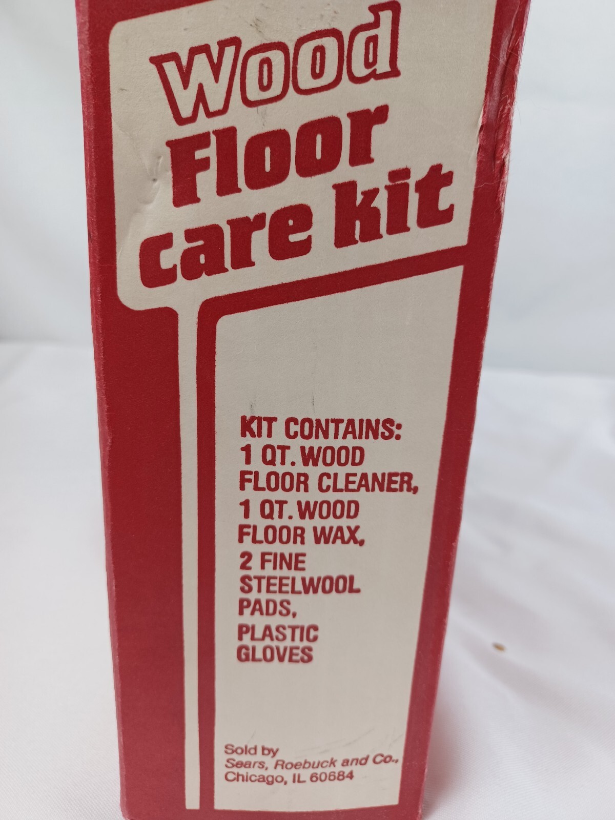 Sears Kenmore Wood Floor Care Kit Discontinued. All contents excellent condition