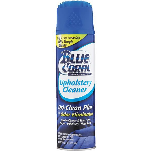 (3)- Blue Coral 23 Oz. High-Quality Odor Eliminator Dry Clean Upholstery Cleaner