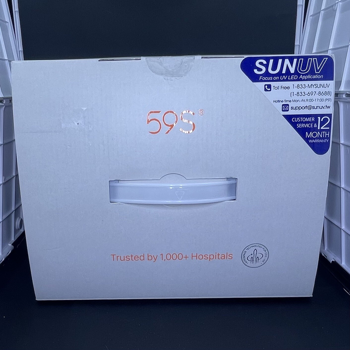Sterilization Bag UVC LED Pro 59S 3 Minute Disinfection Portable NEW