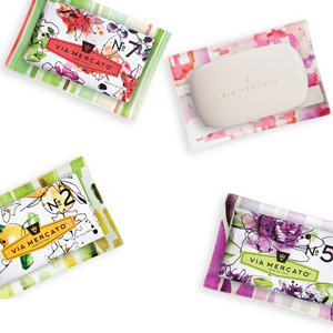 Italian Soap Bar (200 g), No. 5 – Waterlily & Sandalwood