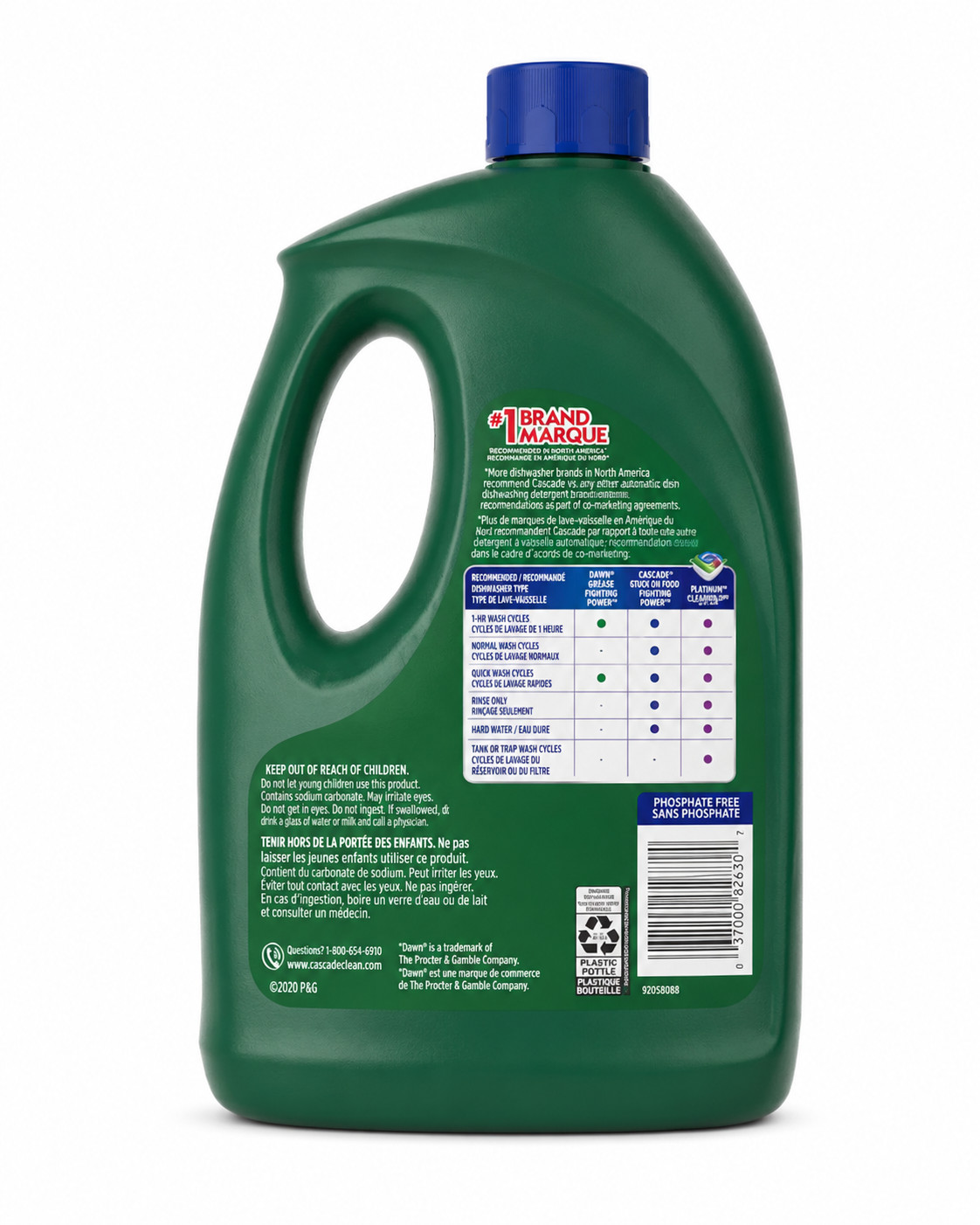 Complete 120 oz. Fresh Scent Gel Dishwasher Detergent