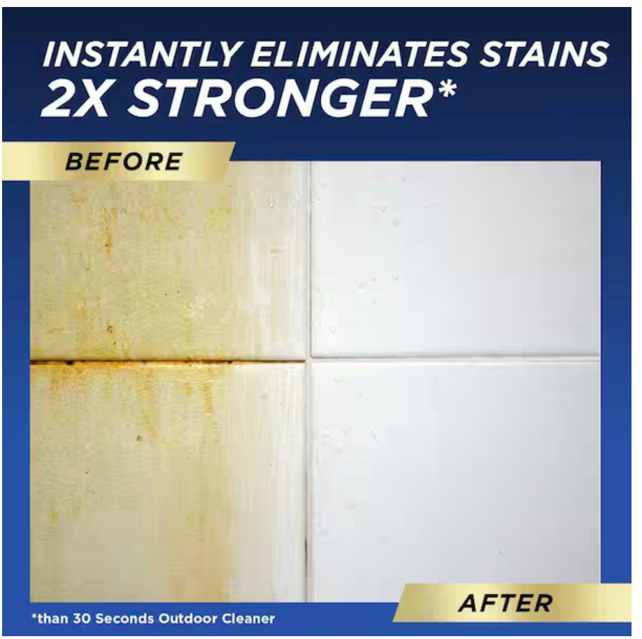 2 PACK 2.5 Gal Professional Outdoor Cleaner | Mold and Mildew Stain Remover