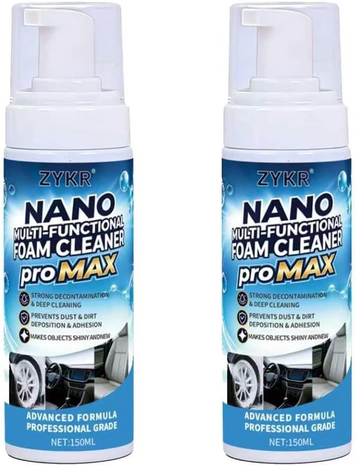 Nano Multi-Functional Foam Cleaner Pro Max, Professional Car Interior Deep Clean