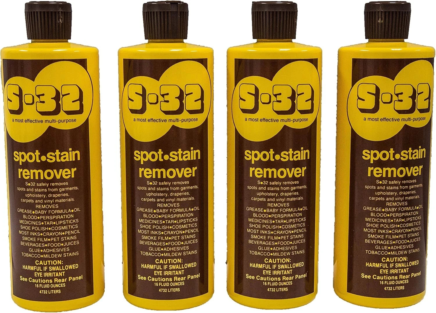 S-32 Spot Stain Remover, Safely Removes Stubborn Spots and Stains, Commercial Us
