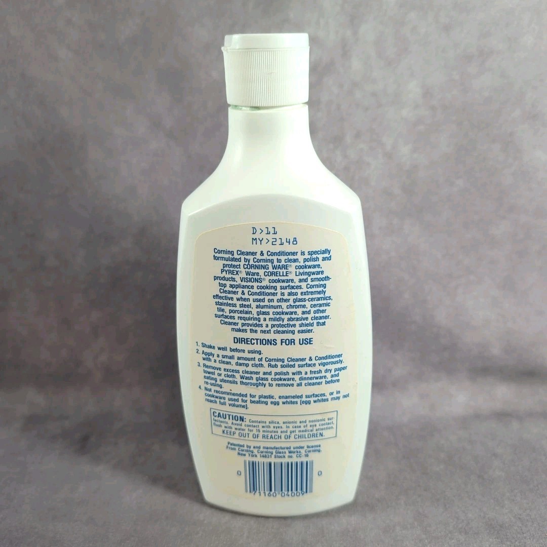 Corning Cleaner & Conditioner Polish 16 oz. Bottle, ~90+% Full