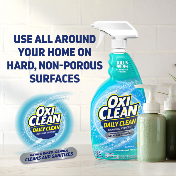 Oxi Clean Daily Clean Multi-Purpose Spray, 30 Ounce – Pack of 3