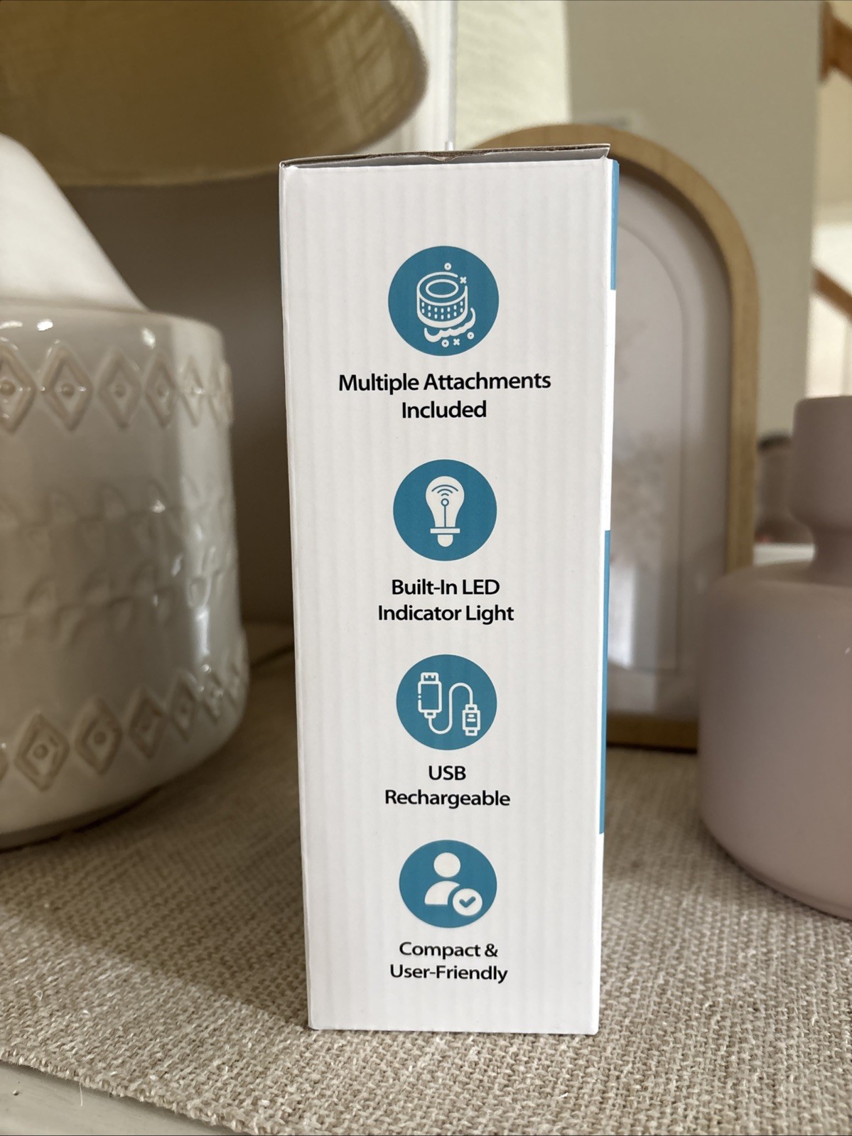 Brookstone Electric Power Scrubber Sponge Set Dish Cleaner Handheld Rechargeable