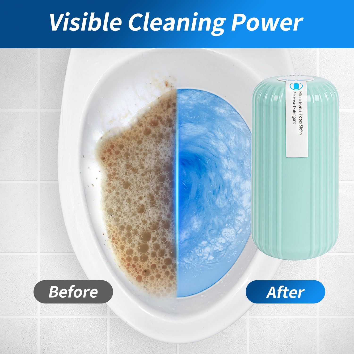 ​3Pcs WTWD Automatic Toilet Cleaner – Prevents Hard Water Stains, Reduce Scru…