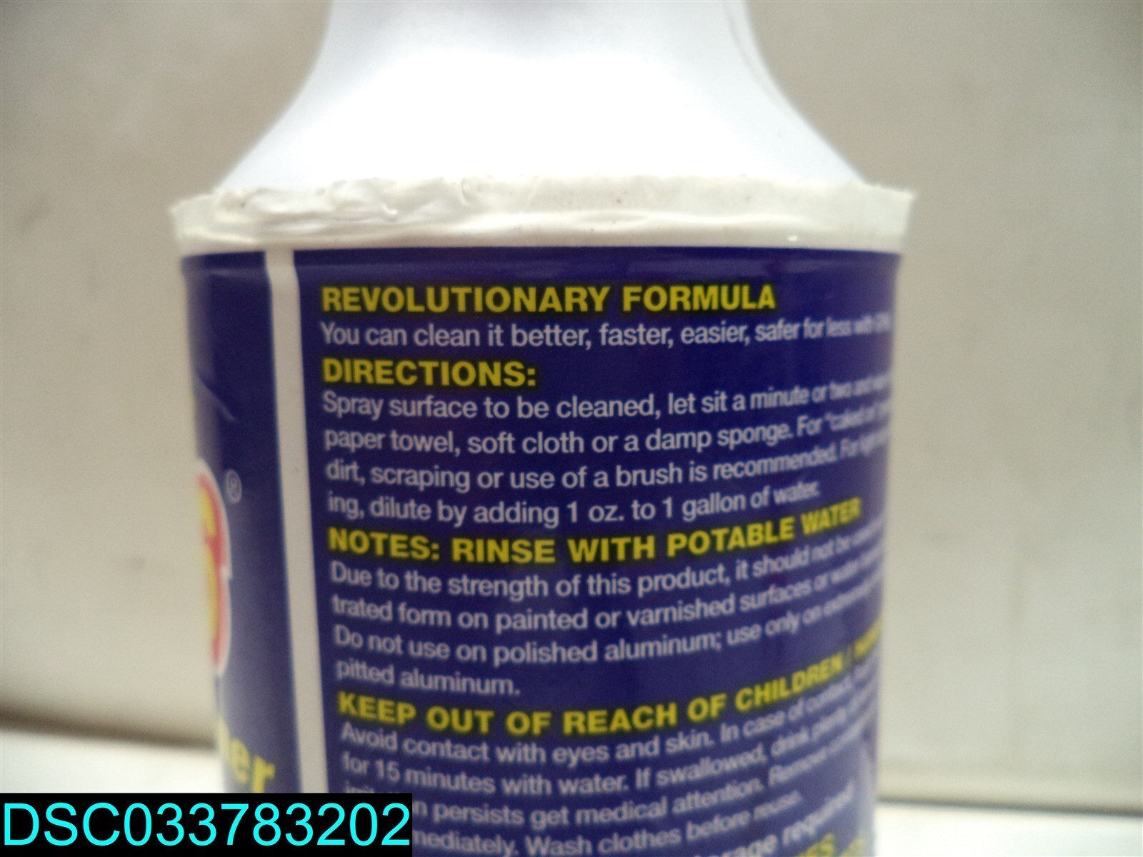QTY=64 OZ(32 OZ X2): Gp66 Miracle Cleaner Concentrated Cleans & Degreases