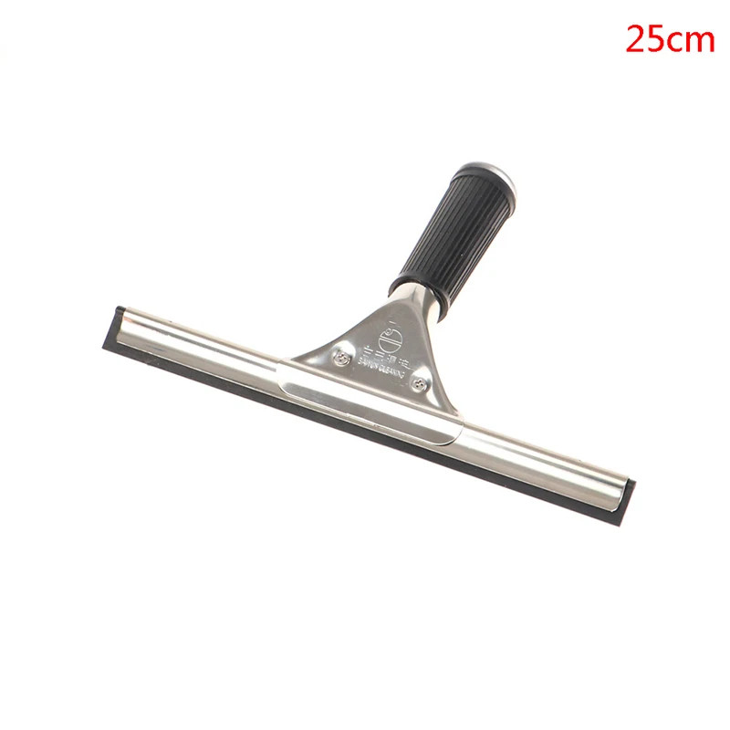 Glass Wiper Bathroom Mirror Cleaner Silicone Blade Car Shower Window Squeegee