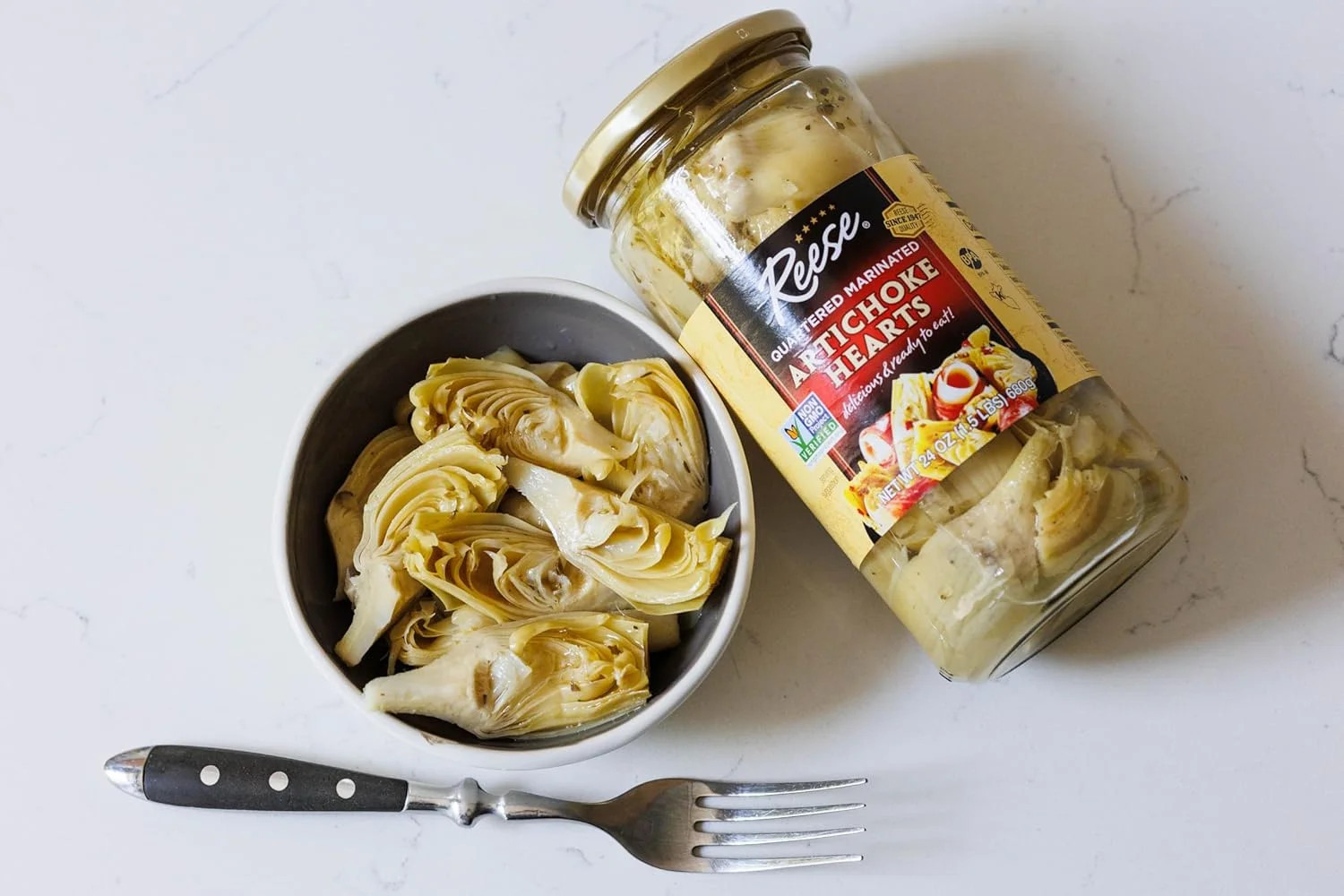 Reese Marinated Artichoke – 24 Ounces (Pack of 2)