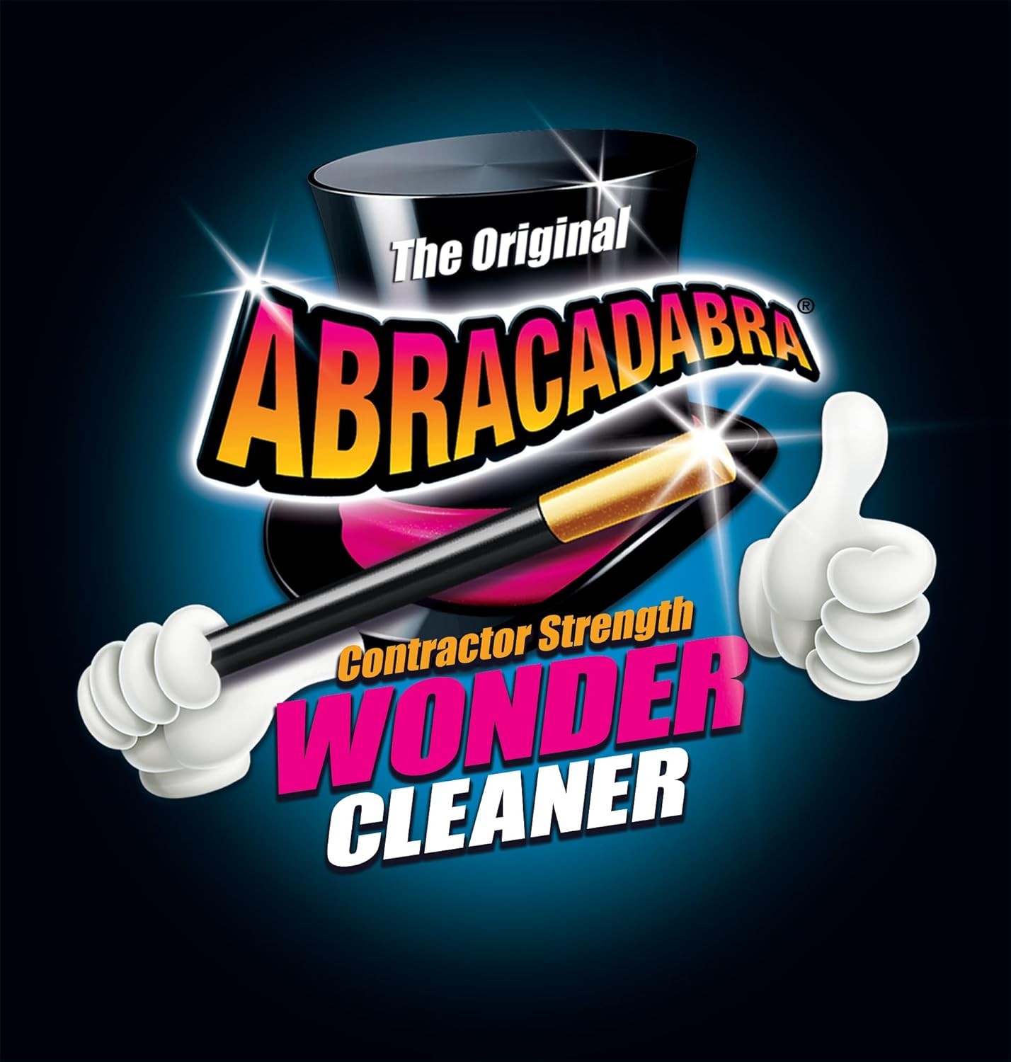 Abracadabra® Wonder Cleaner – 16oz Stain & Adhesive Remover, Safe on Surfaces
