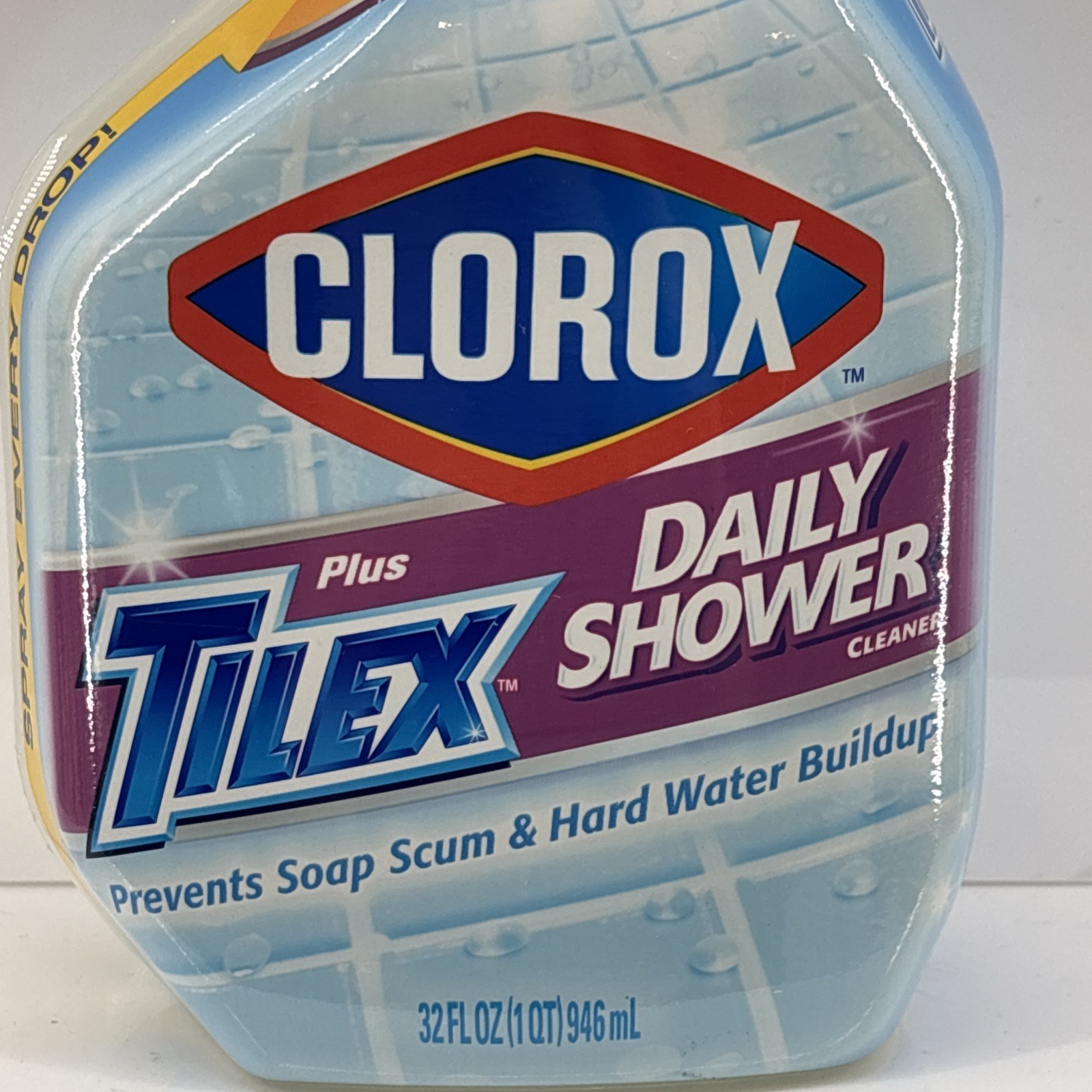 Tilex Plus Clorox Fresh Shower Daily Shower Cleaner 32 Oz Hard Water Bleach Free