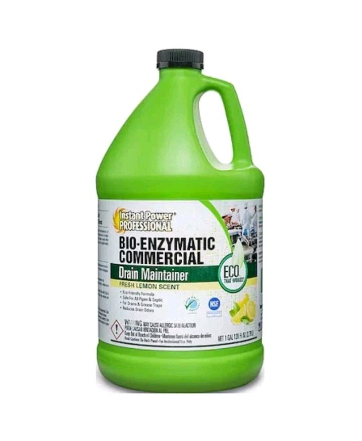 Instant Power Professional 8881 Drain Cleaner, Jug, 1 Gal, Lemon. FreeShipL48