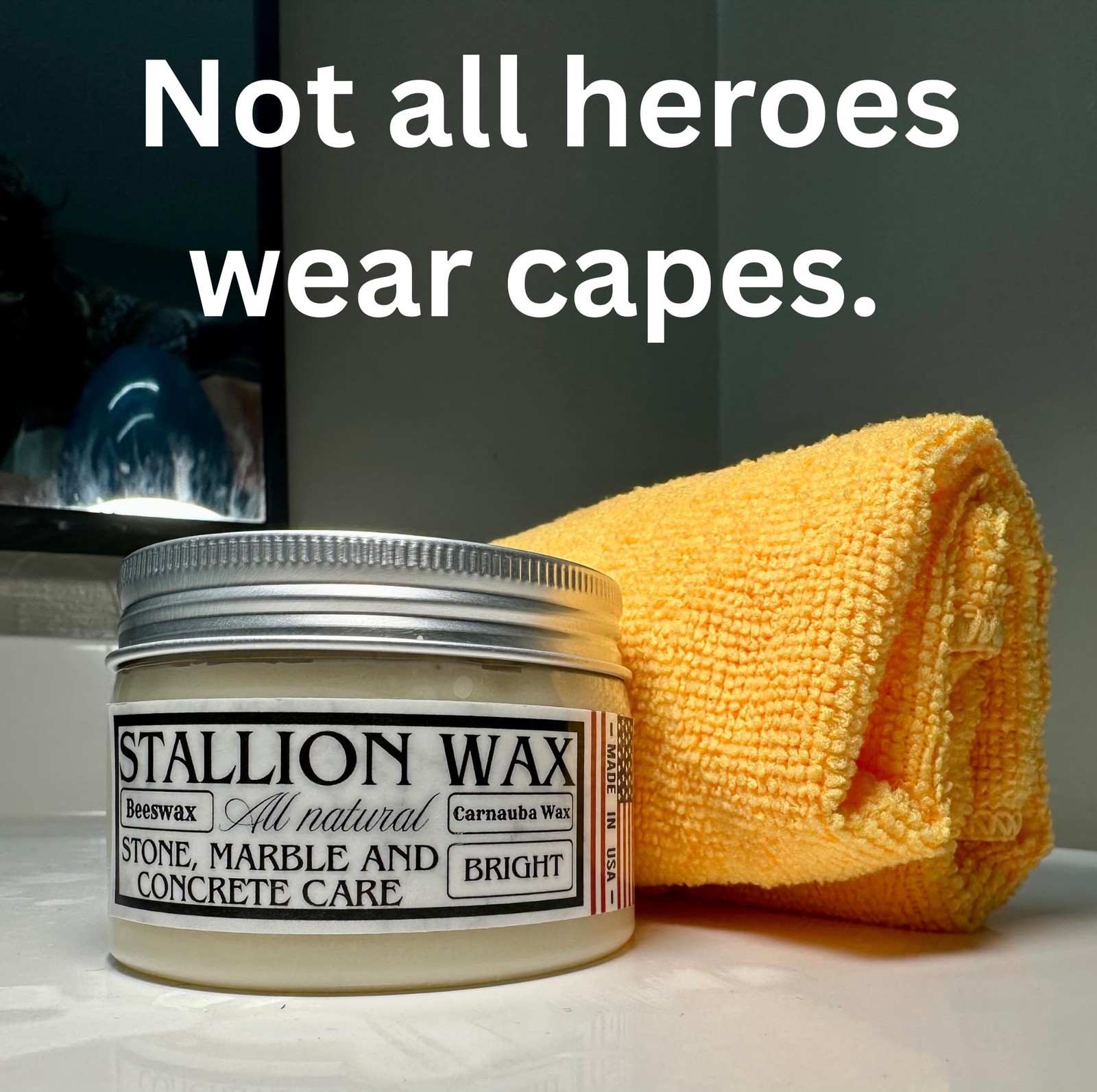 Granite Waterproofing Cleaner Wax – Protects & Waterproofs Light Stone Surfac…