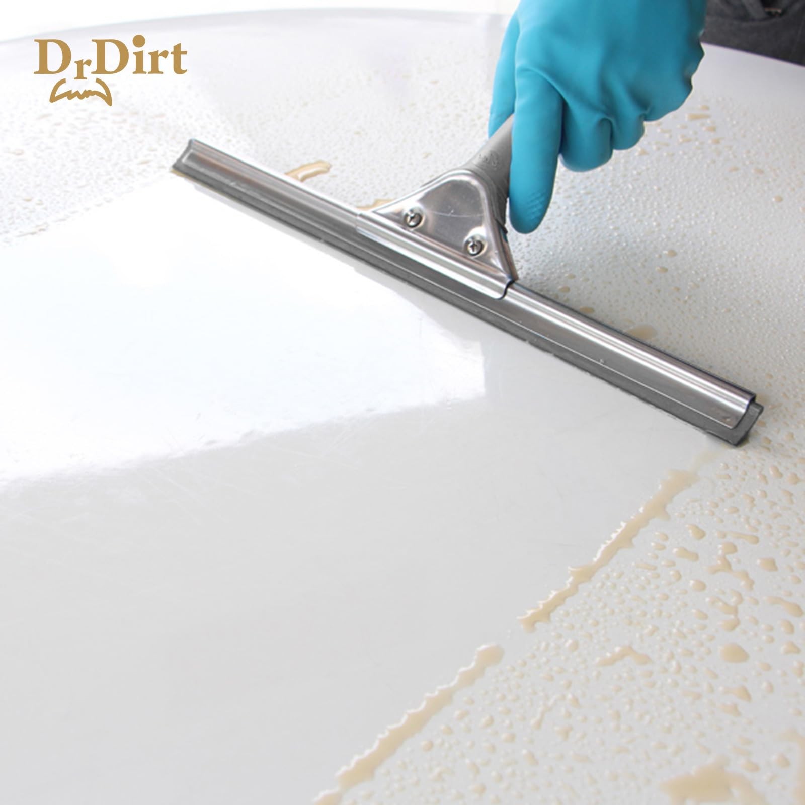 Window Squeegee for Home | 14-Inch Squeegee for Window Cleaning with Ergonomi…