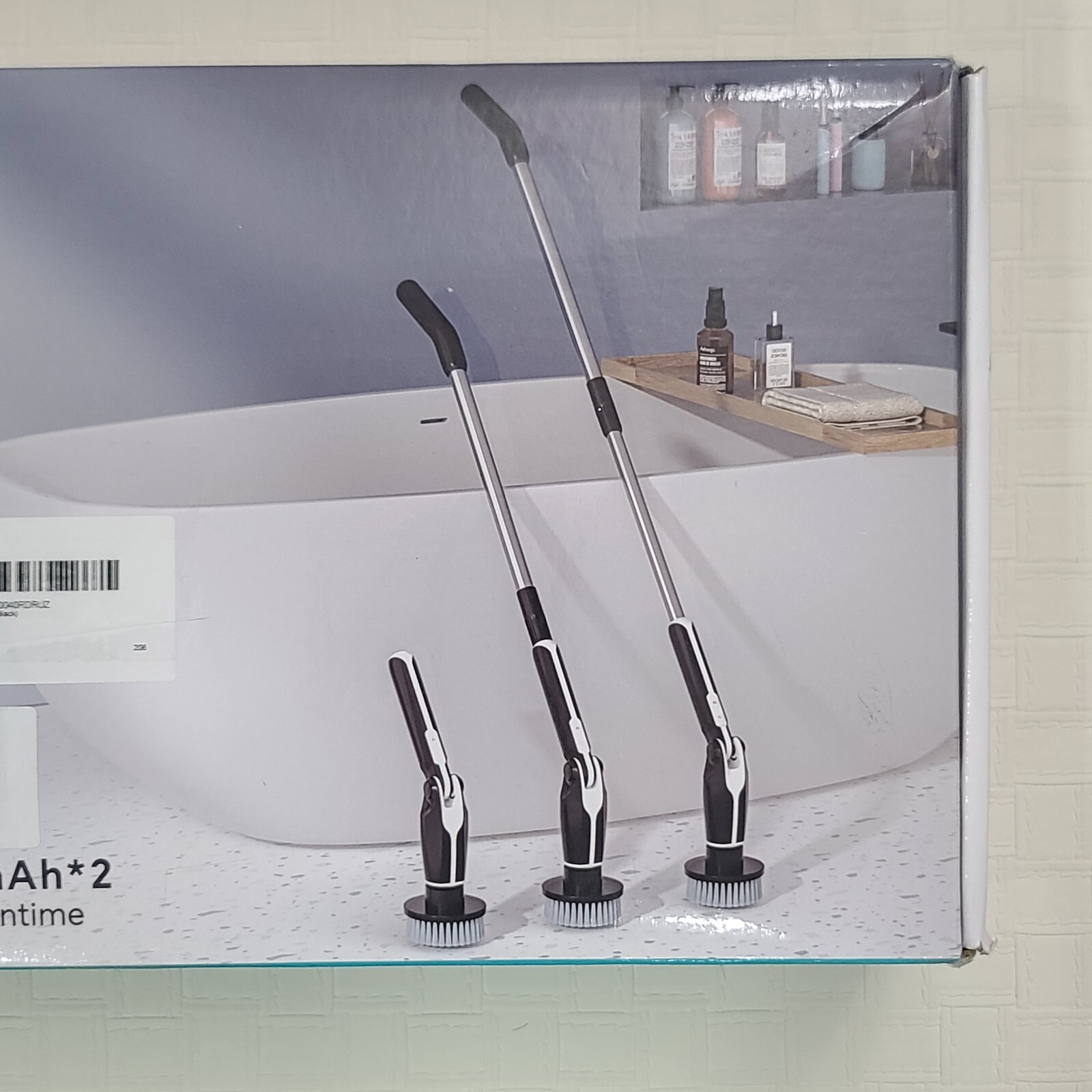 Electric Spin Scrubber Cleaning Brush Leebein YMG-818 Replaceable Heads 2024 Mod