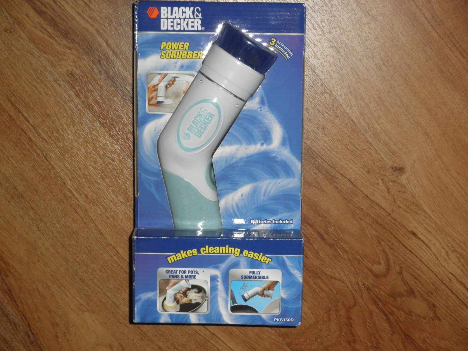 Black & Decker Battery Powered Power Scrubber PKS150D, New