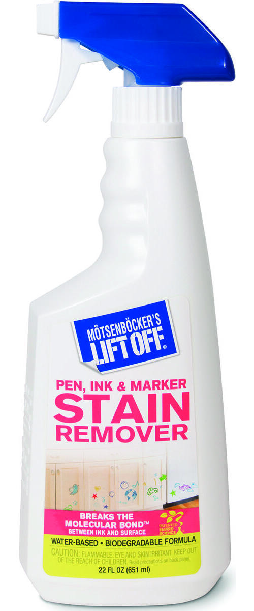 MOTSENBOCKER’S Lift Off 409-01 Stain Remover, 22 oz, Liquid, Mild, Clear