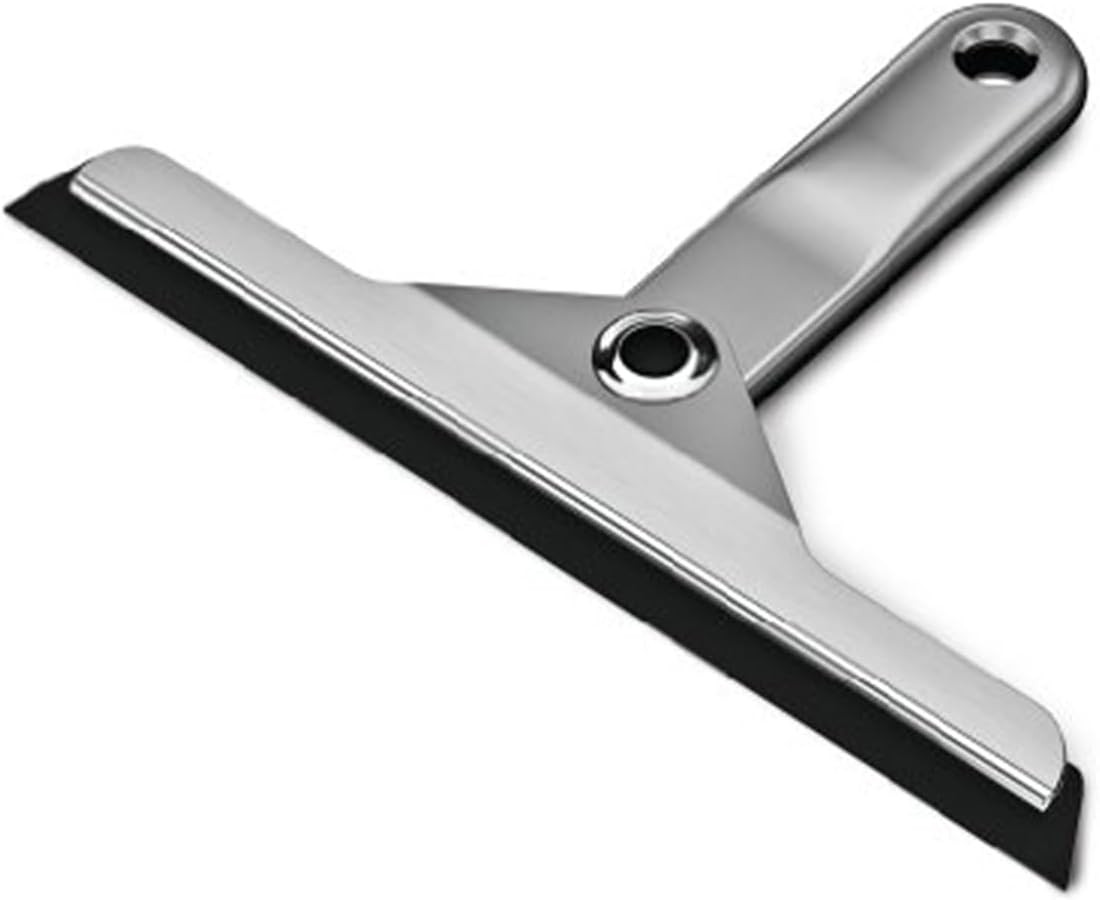 Foldaway Shower Squeegee, Glass Squeegee for Bathroom Mirrors & Shower Doors, We