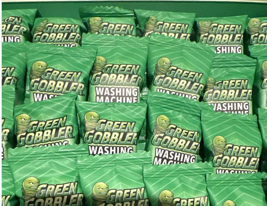 Green Gobbler Washing Machine Cleaner and Pipe Clean Eco Safe NO Bleach 28 count