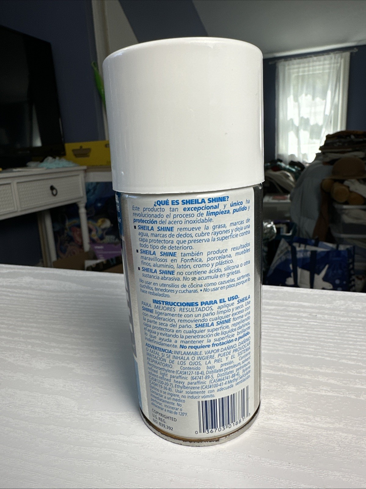 Sheila Shine – 10 oz Aerosol – Stainless Steel Polish & Surface Preservative