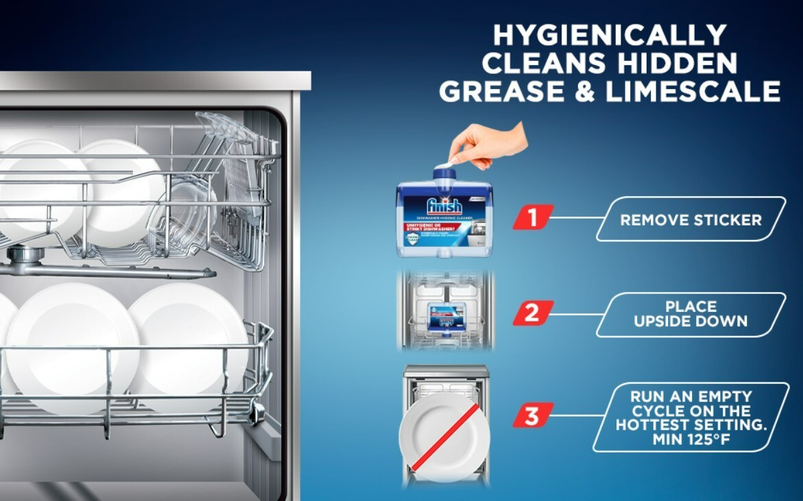 Dishwasher Cleaner Liquid Washing Machine Cleaner fresher sparkling Fresh Scent
