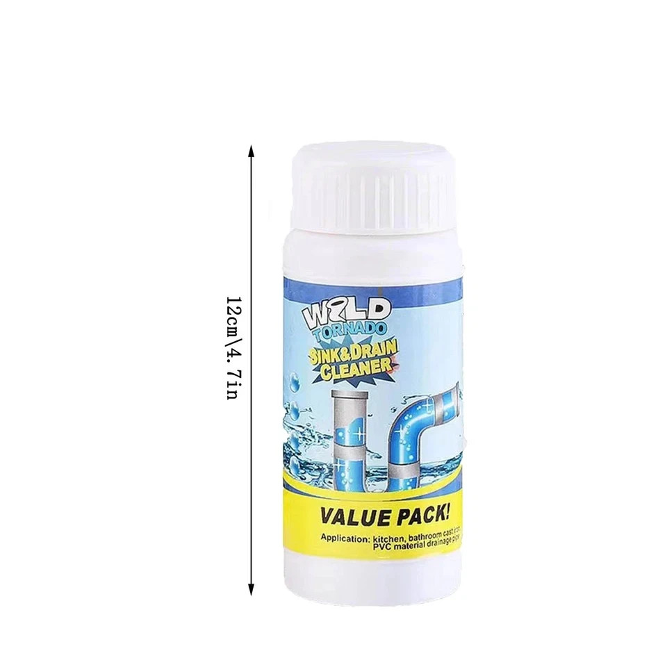 1/2/3PCS Wild Sink and Drain Cleaner,Wild Tornado Sink And Drain Cleaner