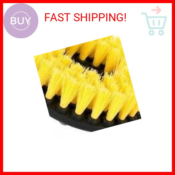 3pc Carpet Mat 5″ Round Brush w/Power Drill Attachment Car Care & Detailing Tool