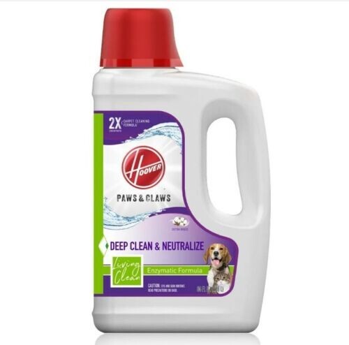 Hoover Paws And Claws Deep Clean & Neutralize Enzymatic Carpet Cleaner 64 oz