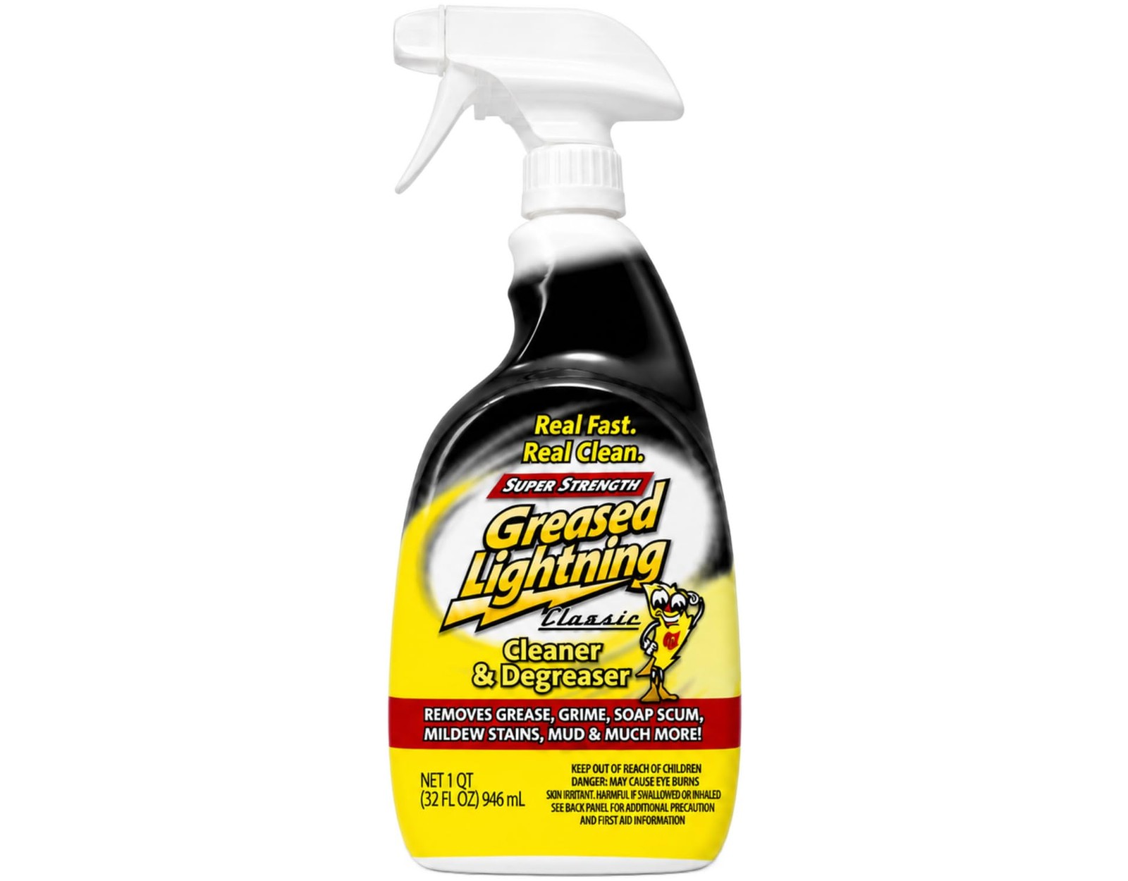 Super Strength Multi-Purpose Cleaner & Degreaser, 32 fl oz (4 Pack)