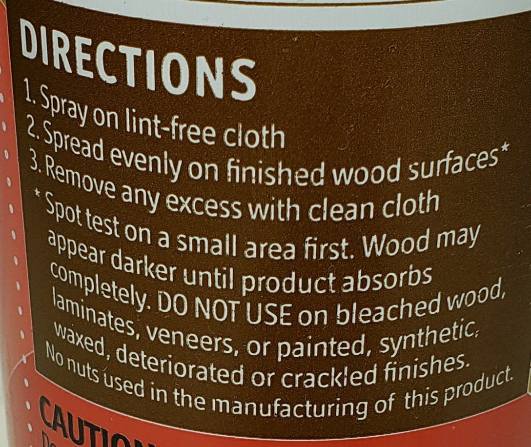 Scotts LIQUID GOLD Wood Cleaner & Preservative 10 oz Almond Scent Orig Formula