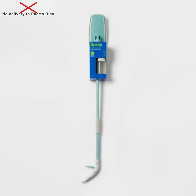 Spray Mop: Multi-Surface, Microfiber, Soft Grip, Hanging Loop