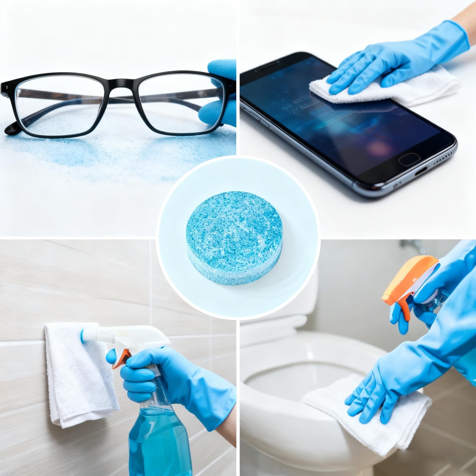 Car Windshield Washer Tablets 100PCS Glass Cleaner Effervescent Fluid Tabs USNew