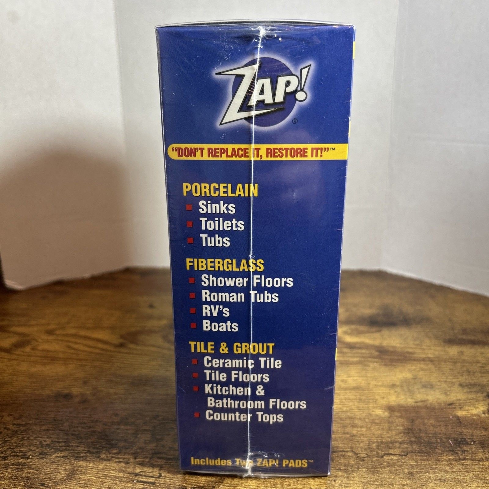 ZAP! Professional Restorer Twin Pack Concentrate 2 Count 16oz Sealed