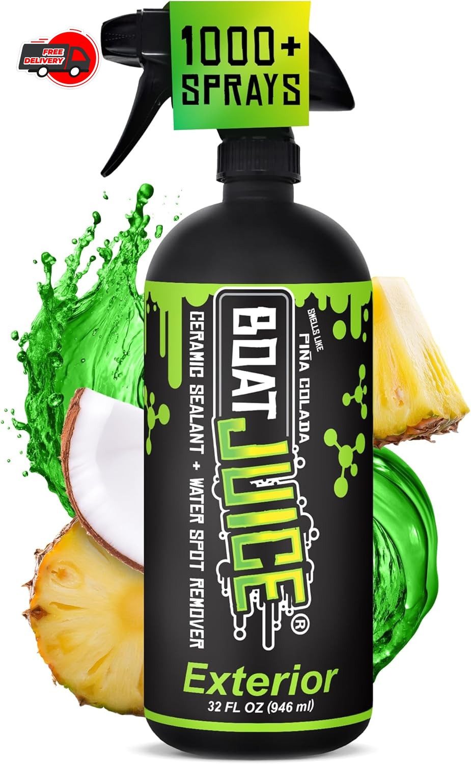 Boat Juice 2In1 Exterior Boat Cleaner & Protectant Spray | Water Spot