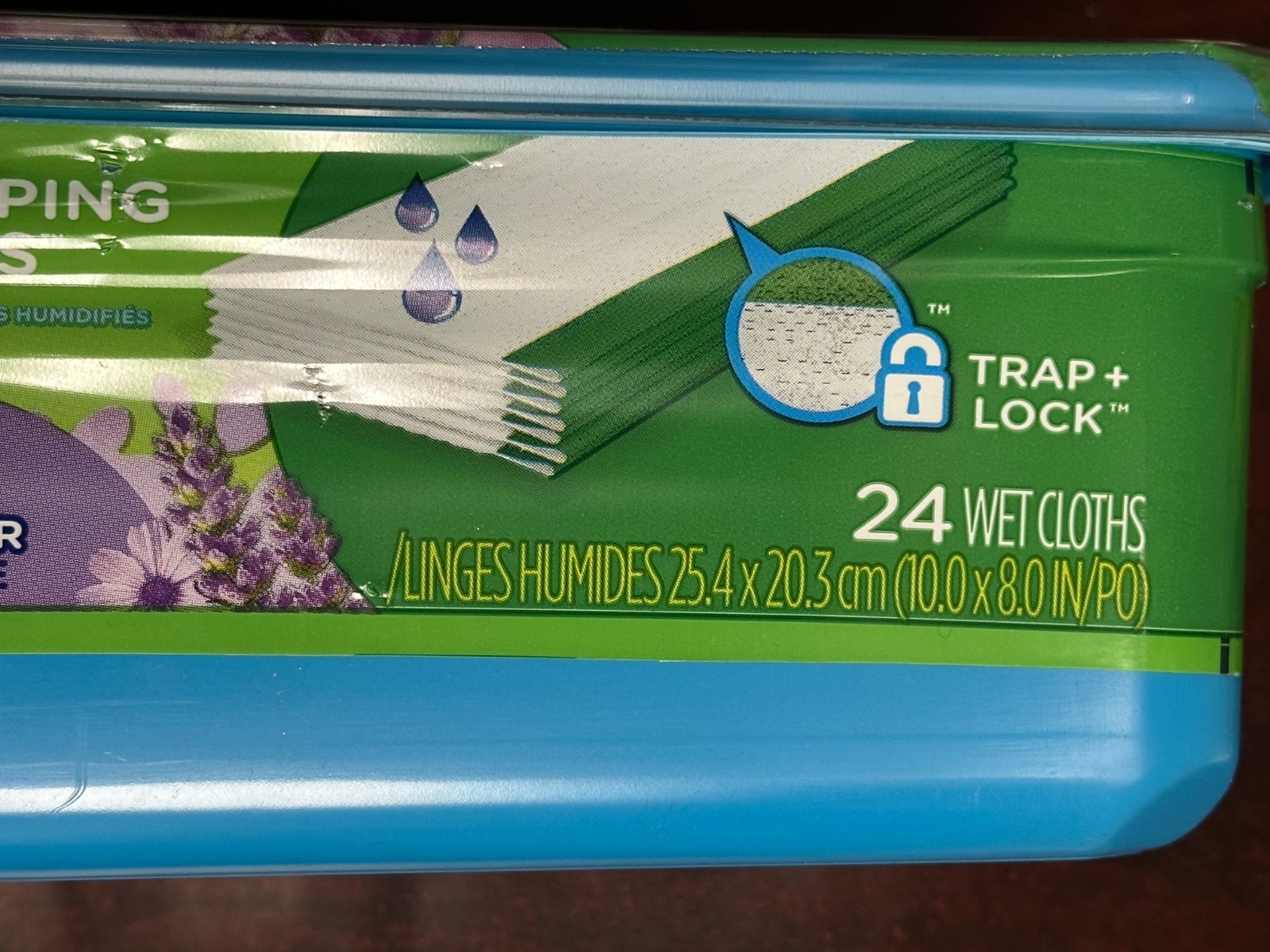 (24-Pack) SWIFFER ~ Floor WET MOPPING CLOTH Pad Refills ~ Febreze Fresh LAVENDER