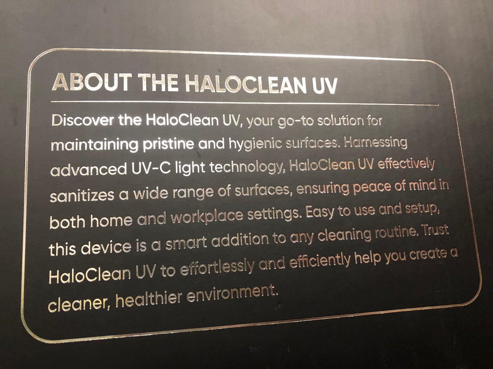Swissker by Swissklip Halo Clean UV HaloUV Powerful Light Cleanliness & Hygiene