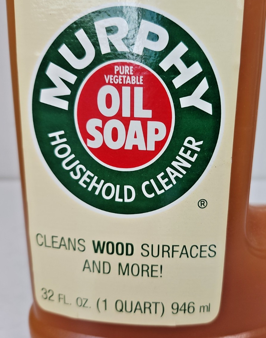Rare Vintage Murphy Oil Soap Household Cleaner 32oz Prop Wood Floor Polish 1990