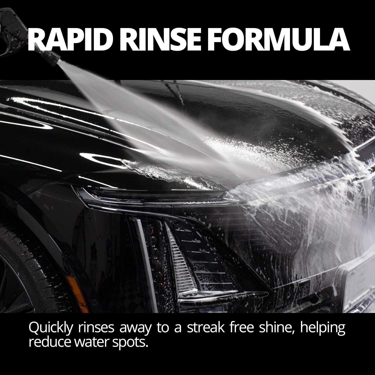 High Foam Vehicle Shampoo (32 oz. Bottle) – pH Neutral Premium Car Wash Soap …
