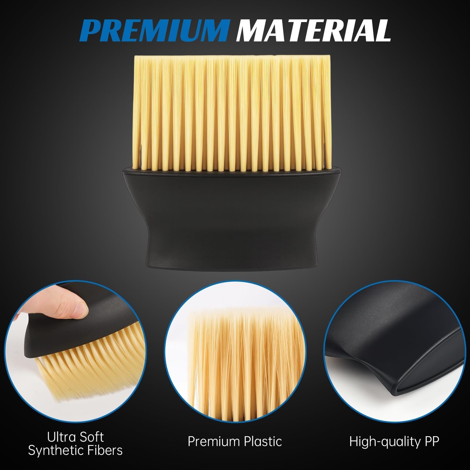 Car Interior Dust Brush – Auto Interior Dust Brush Soft Bristles Detailing Br…