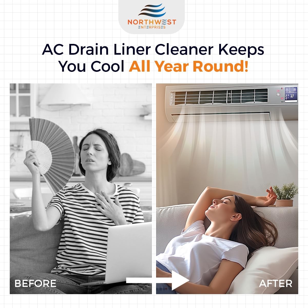 AC Drain Line Cleaner – A/C Drain Line Cleaner and Unclogger – Air Conditione…