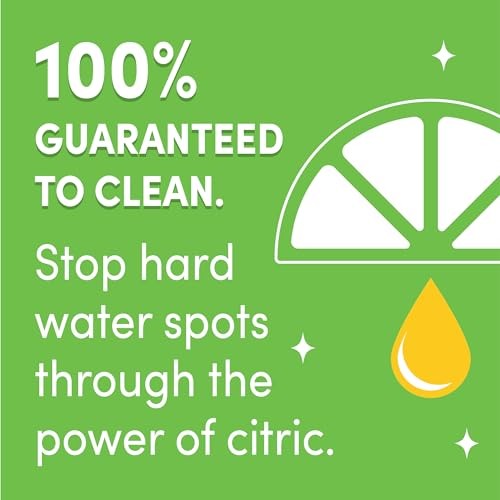 Lemi Shine Dish Detergent Booster 38 oz Hard Water Stain Remover Citric Acid