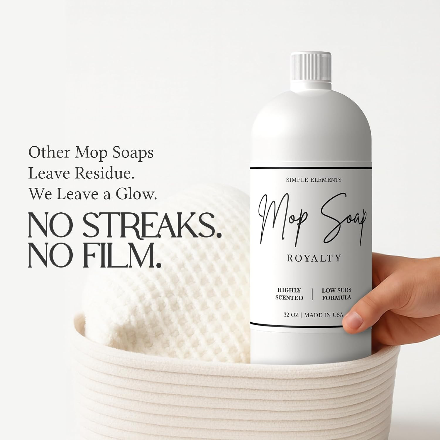 Mop Soap Highly Scented Fragrance, Long Lasting Luxury Floor Cleaner for Hardwoo